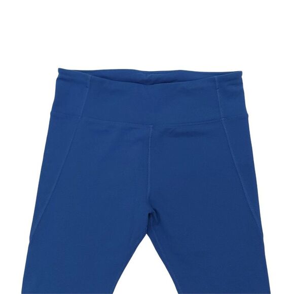 Lorna Jane Capri Leggings Womens Small Blue Breathable Gym Yoga Activewear - Picture 2 of 7
